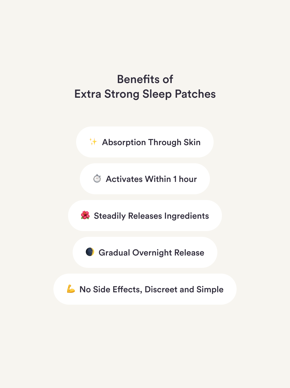 Sleep Patches - Extra Strong