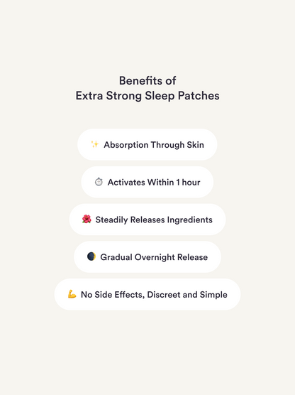 Sleep Patches - Extra Strong